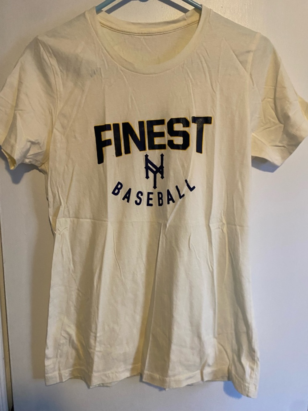 Finest Baseball Graphic Kids Tee - Cream
